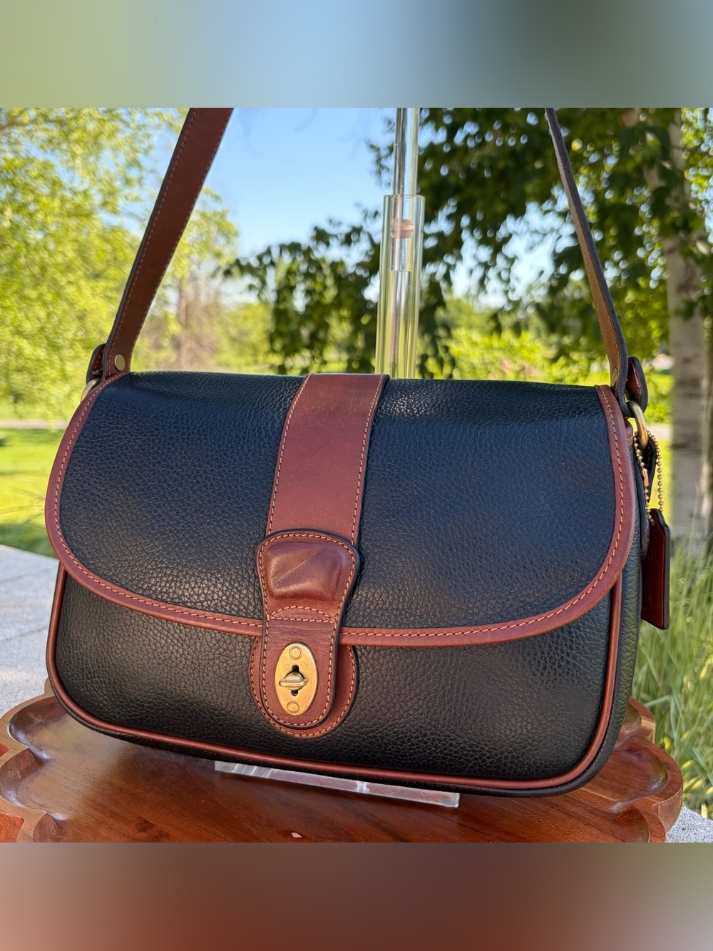Vintage COACH Sheridan Collection Glenwood Crossbody Bag 4225